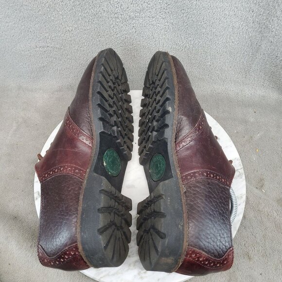 HS Trask Shoes Mens Size 9.5 Brown Leather Lace Up Comfort Oxford main image 9